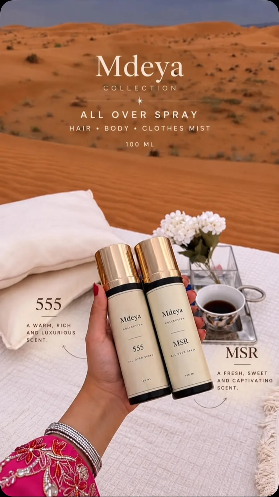 The 555 and MSR all over sprays